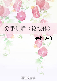 《分手以后（论坛体）》 作者：莫问莲花 txt文件大小：69.35 KB