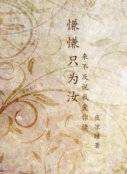 《（来不及说我爱你同人）来不及说我爱你之慊慊只为汝》 作者：夜凉瞳 txt文件大小：185.02 KB