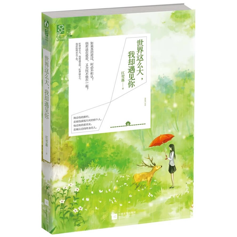 《世界这么大，我却遇见你》 作者：江雪落 txt文件大小：324.18 KB